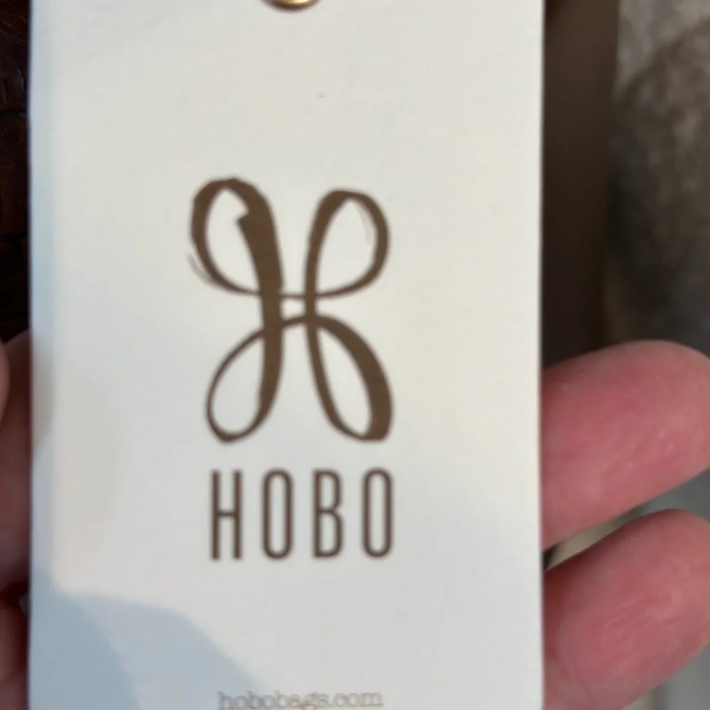 HOBO - Heidi Tote Bag‎ Purse Leather Straps Brandy Classic NWT - Picture 6 of 13